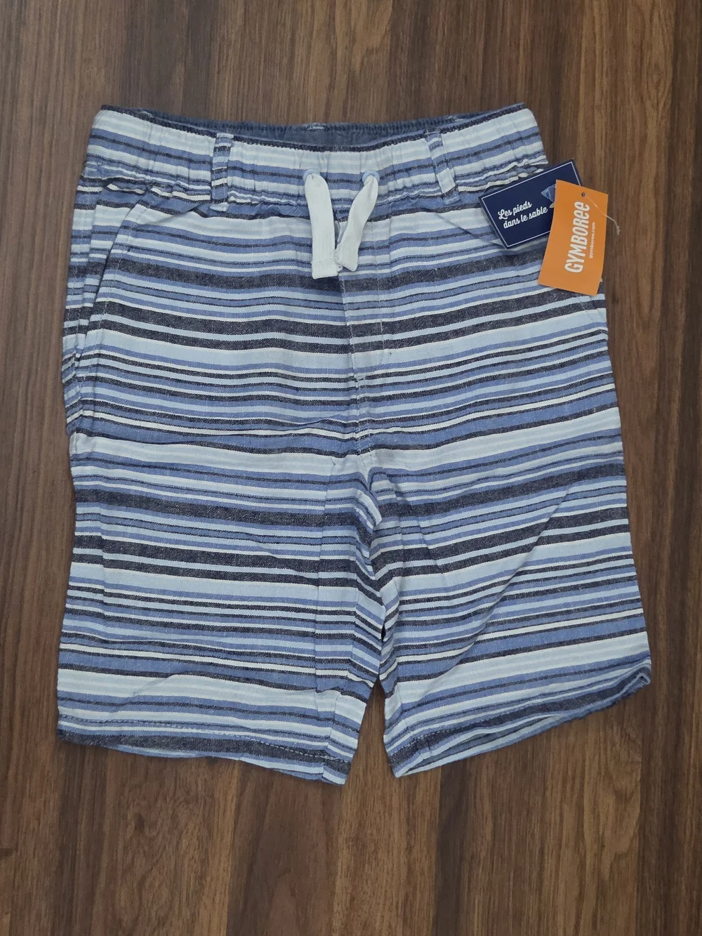 Gymboree Blue And White Striped Shorts